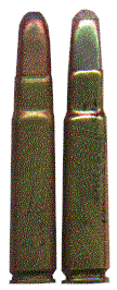 .35 Remington Experiemntal on the right, .35 Remington on the left