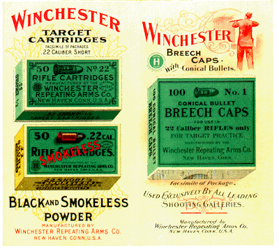 Winchester flyer inside left and right